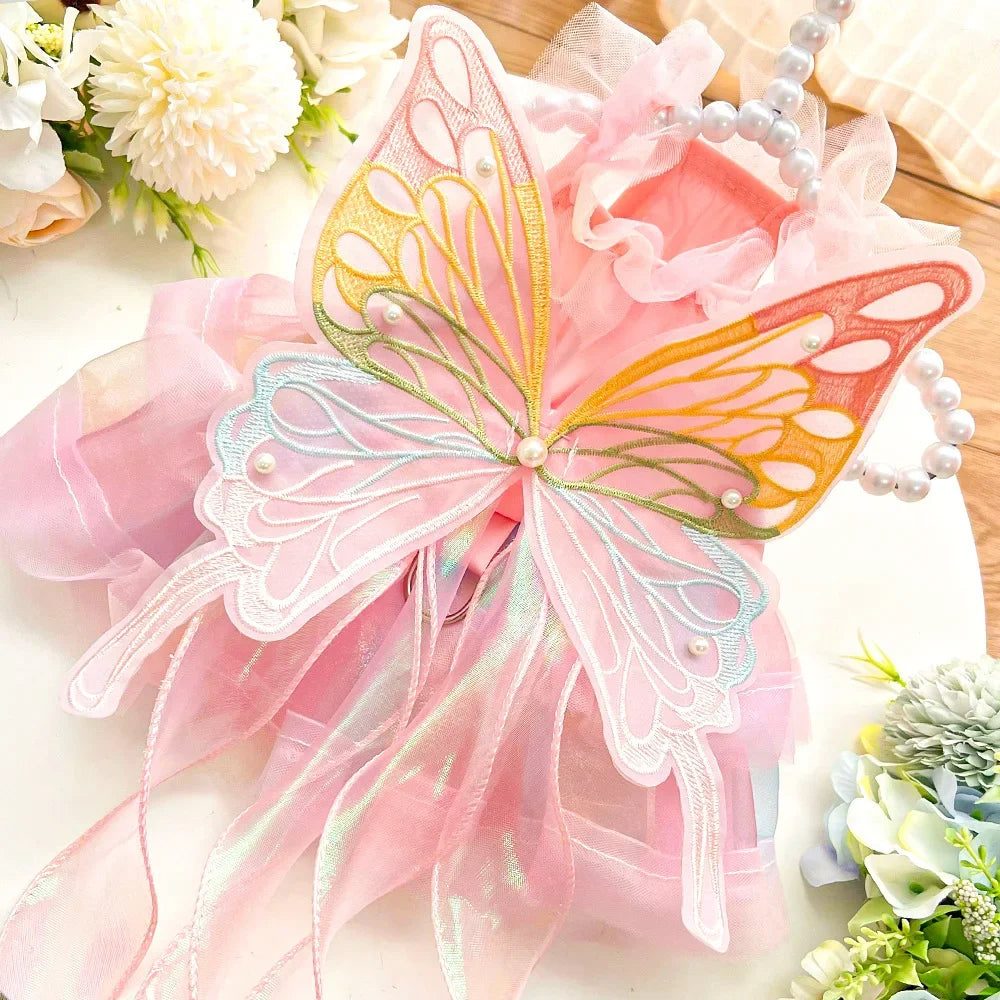 Lace Princess Silk Pet Dress For Dogs