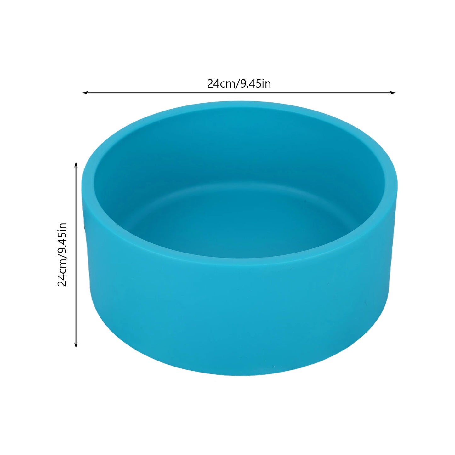 Heated Water Bowl 3.2 L/108 Oz Outdoor Thermal Pet Bowl Heated Pet Water Bowl Provides Drinkable Water in Winter for Dog & Cat
