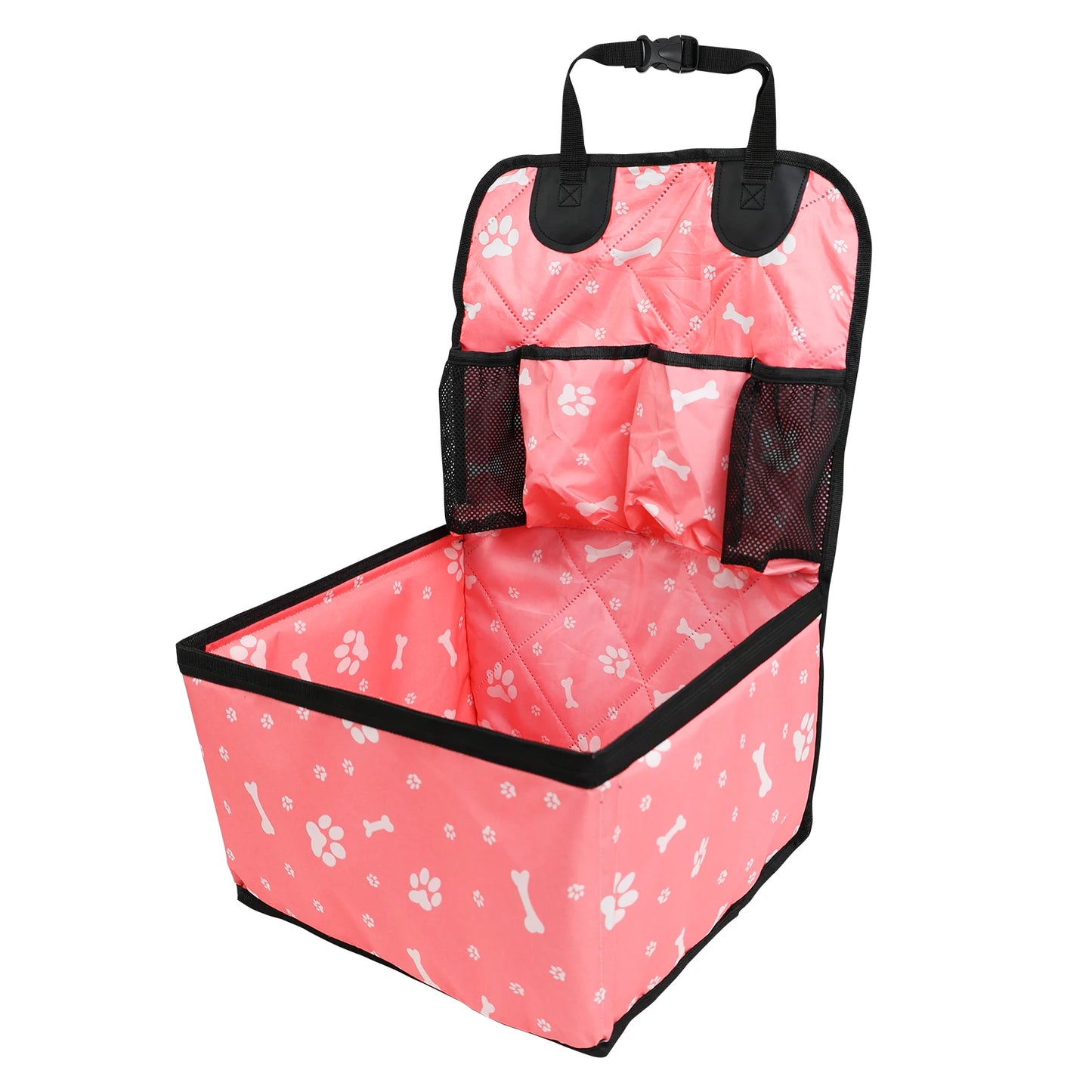 PaiPaitek Universal Pet Car Seat With Storage Pockets