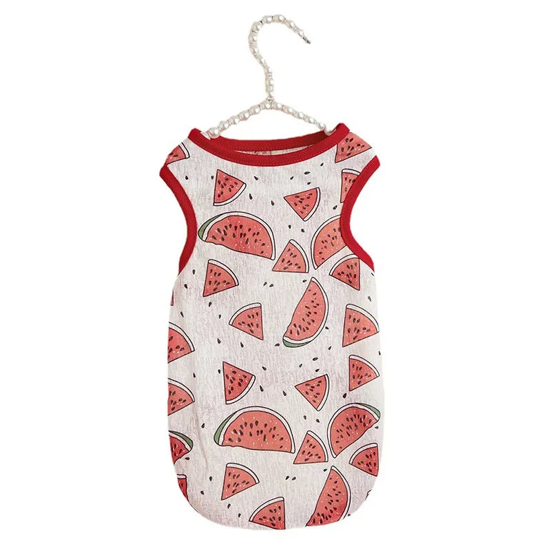 Sunscreen Cat Vest Summer Pet Clothing Breathable Ultra Thin