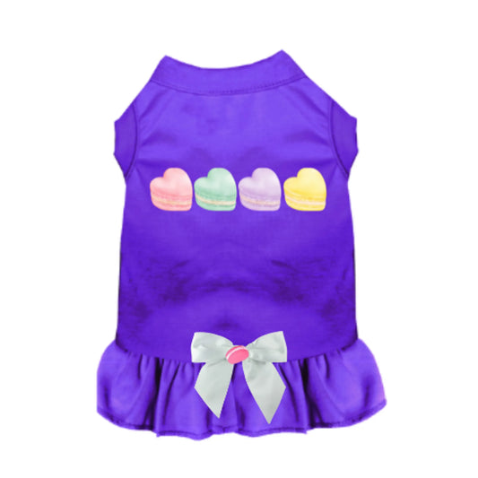 Macaroon Hearts Dog  - Pack Of: 1