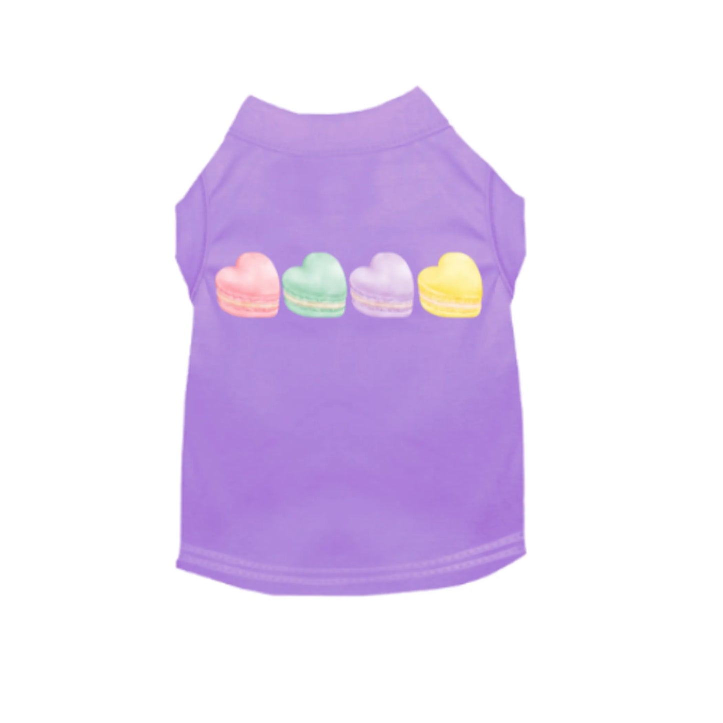 Macaroon Hearts Dog  - Pack Of: 1