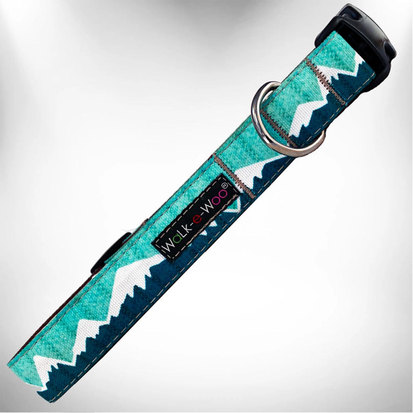 Walke Woo Mountain Dog Collars Durable Nylon Webbing For Outdoors