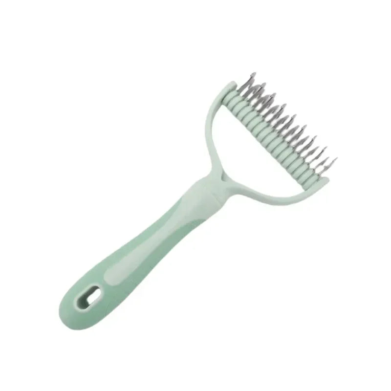 Cat Fur Knot Cutter Hair Removal Comb For Pet Grooming