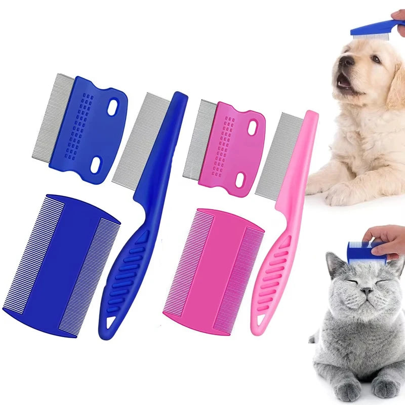YTYIN Flea Comb Cat GroomingCare Set For Cats 3 Piece