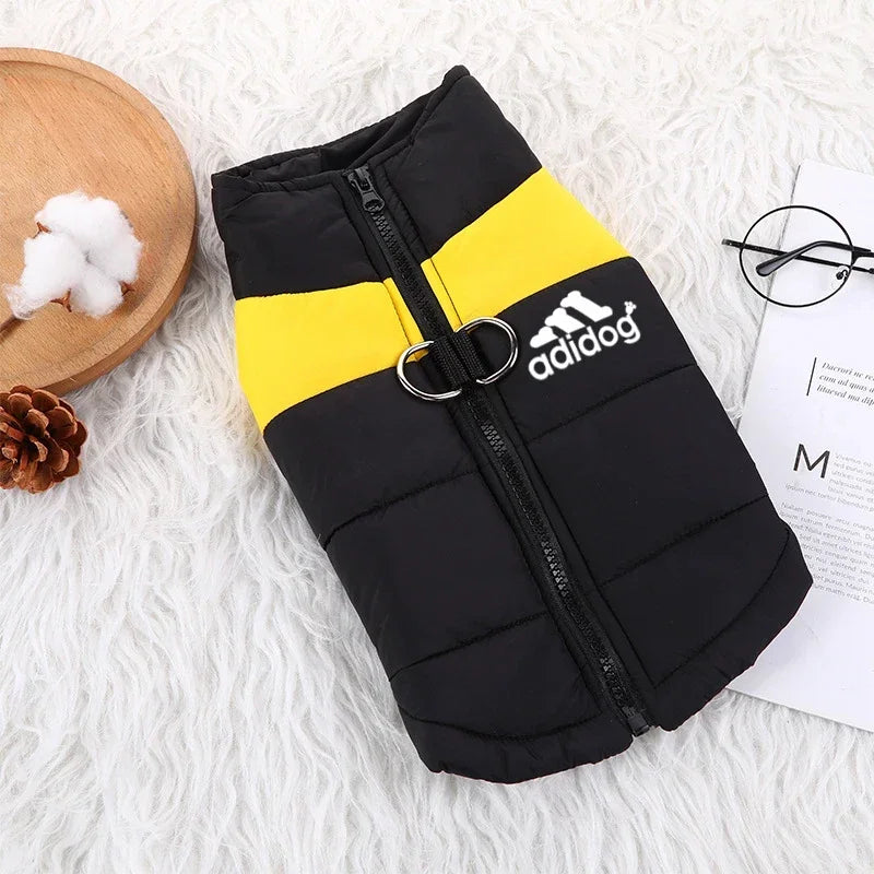 Waterproof Warm Dog Coat Padded Winter Jacket For Dogs