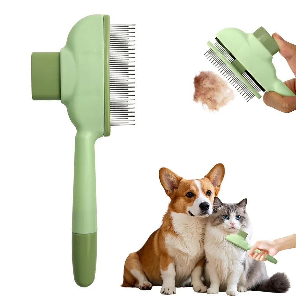 Professional Deshedding Brush For Dogs And Cats Gentle On Skin