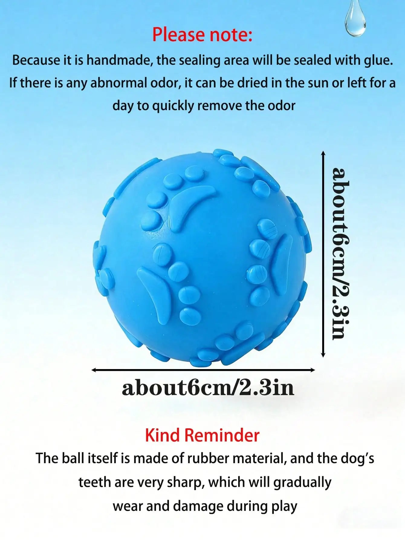 1/3Pcs Natural Latex Squeaky Paw Shaped Dog Balls, Durable Chew Fetch Toys for Small Medium Puppies, Relieve Separation Anxiety