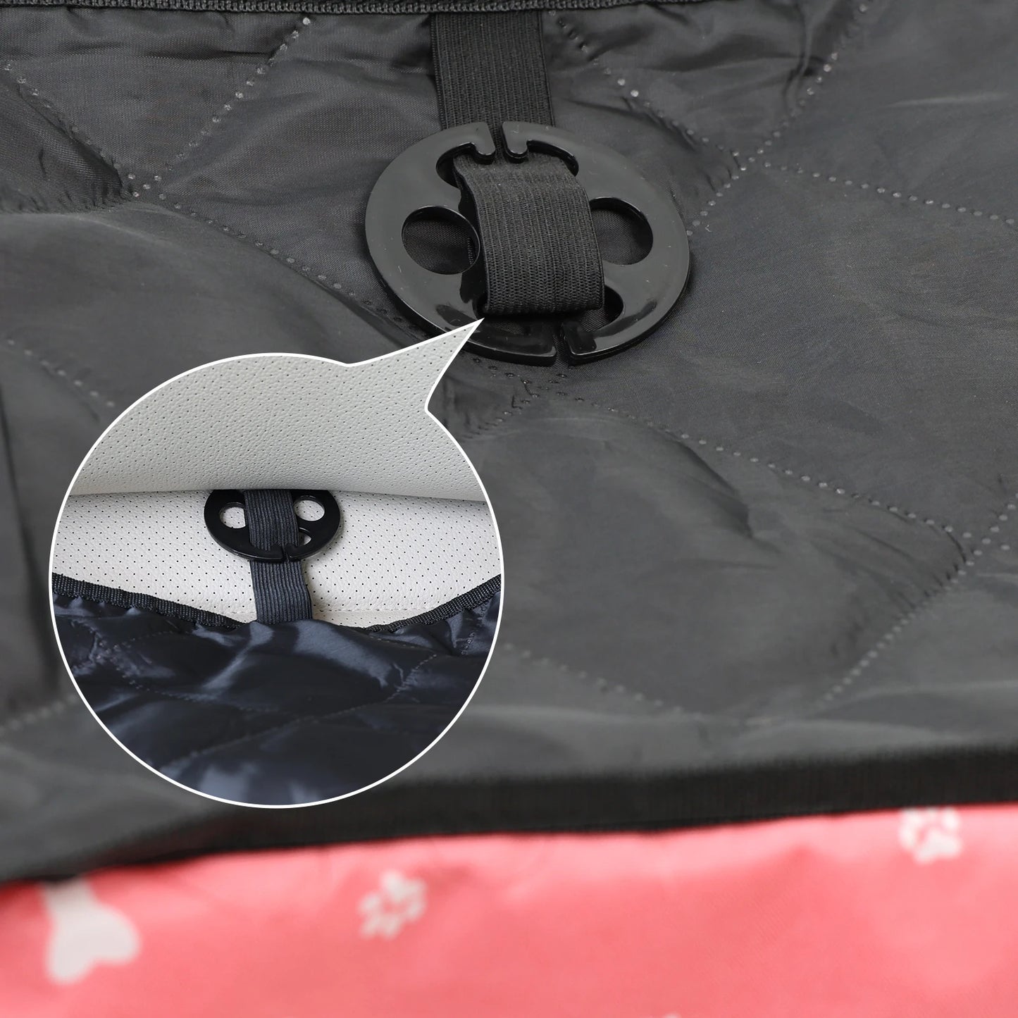 PaiPaitek Universal Pet Car Seat With Storage Pockets