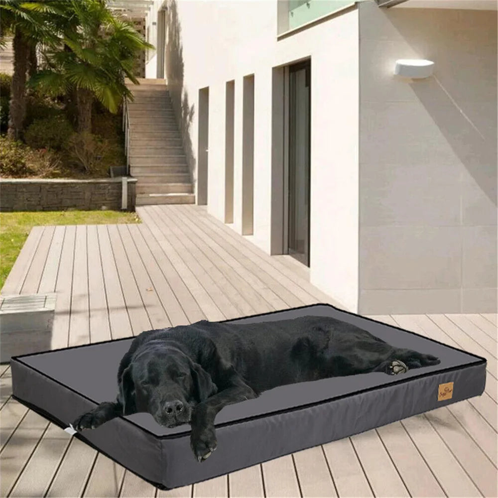 BORWART CN Orthopaedic Dog Bed Waterproof Cushion 2 In 1 Removable Cover