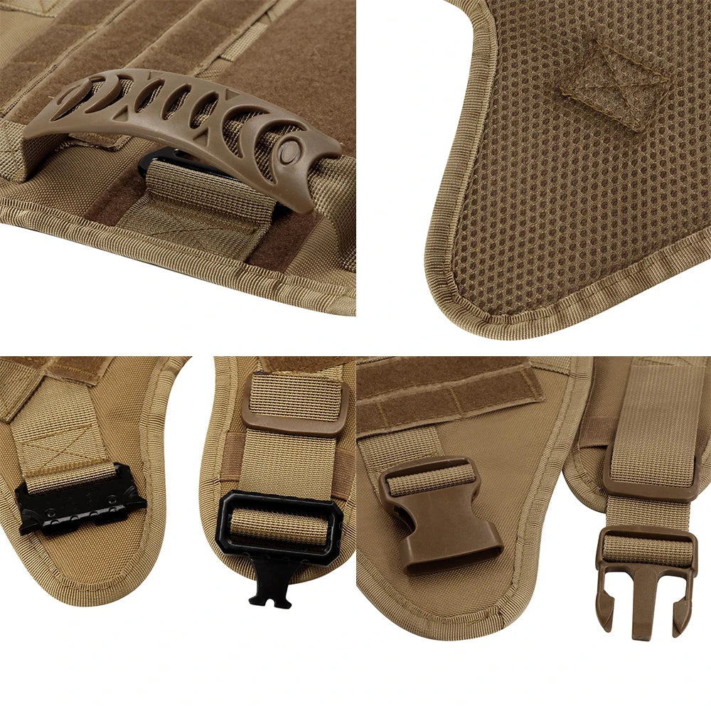 Nylon Large Dog Harness And Leash Set For Training And Walking