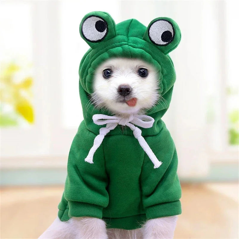Wangmeow Cute Fruit Dog Hoodie Warm Fleece Puppy Jacket