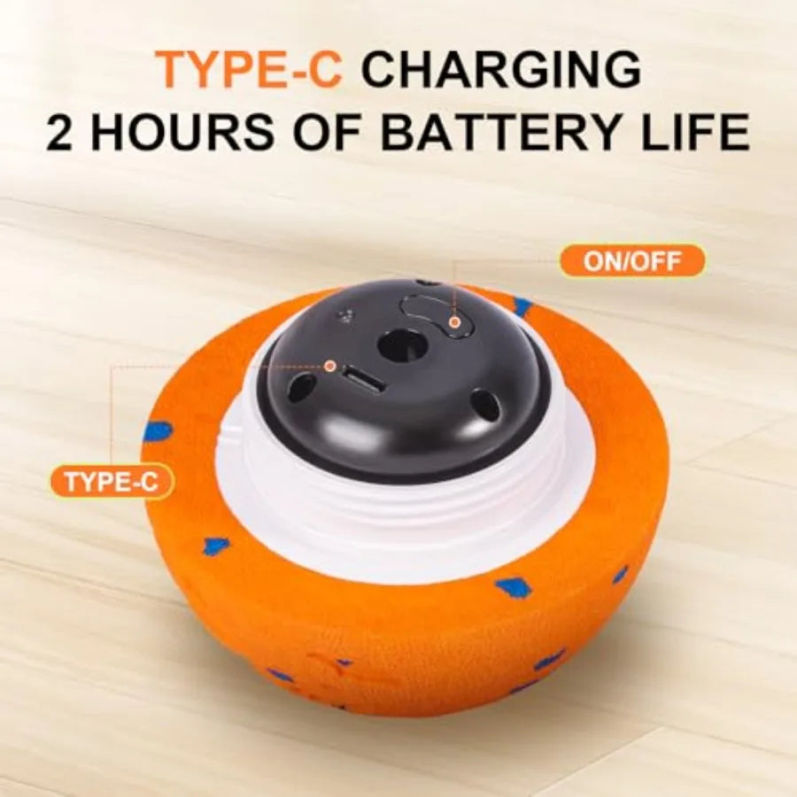 Interactive Auto-Moving Dog Ball Toy USB Rechargeable