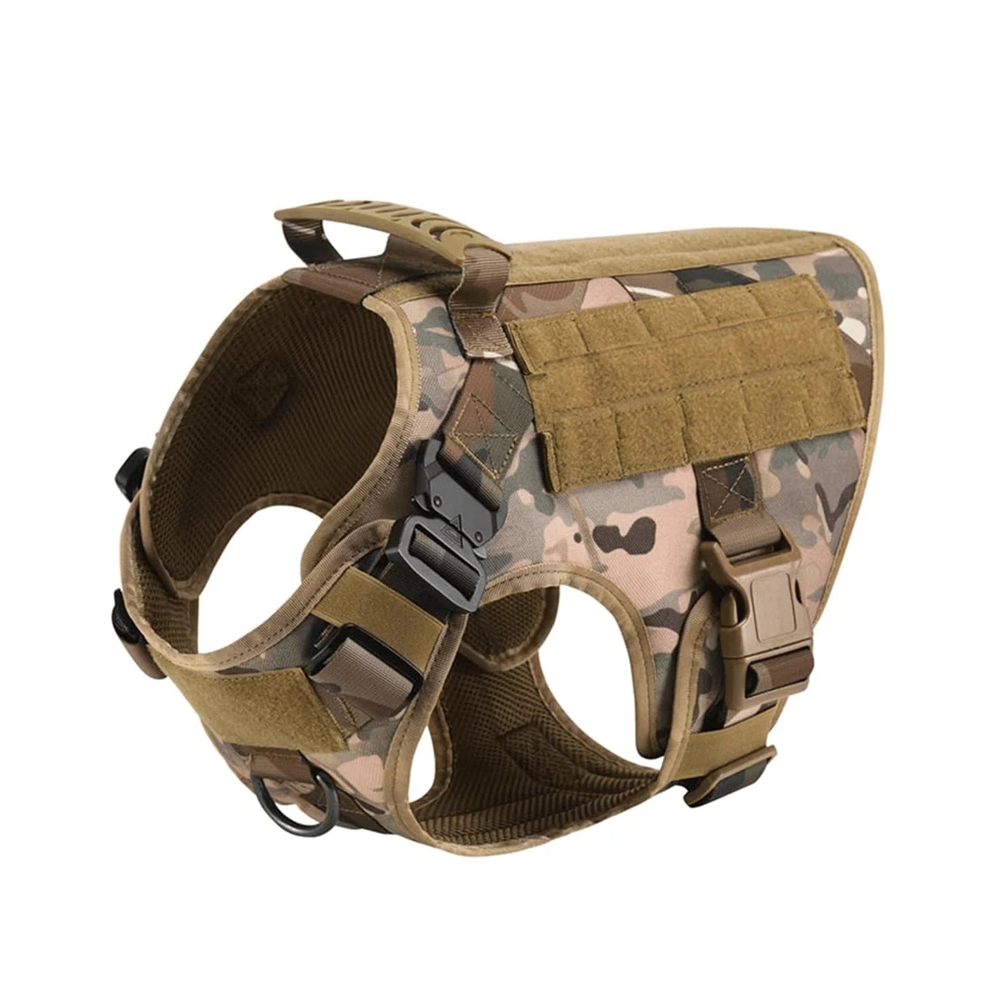 Military Dog Harness Collar Leash Molle Pouches For Medium Large Dogs Pet German Shepherd Training Walking Vest Dog Harnesses