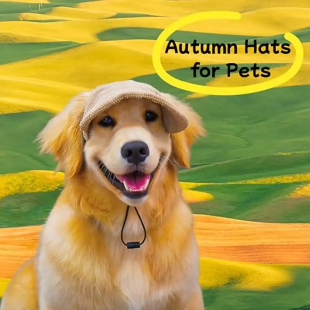 Pet Ear Holes Baseball Cap Sun Visor For Dogs And Cats