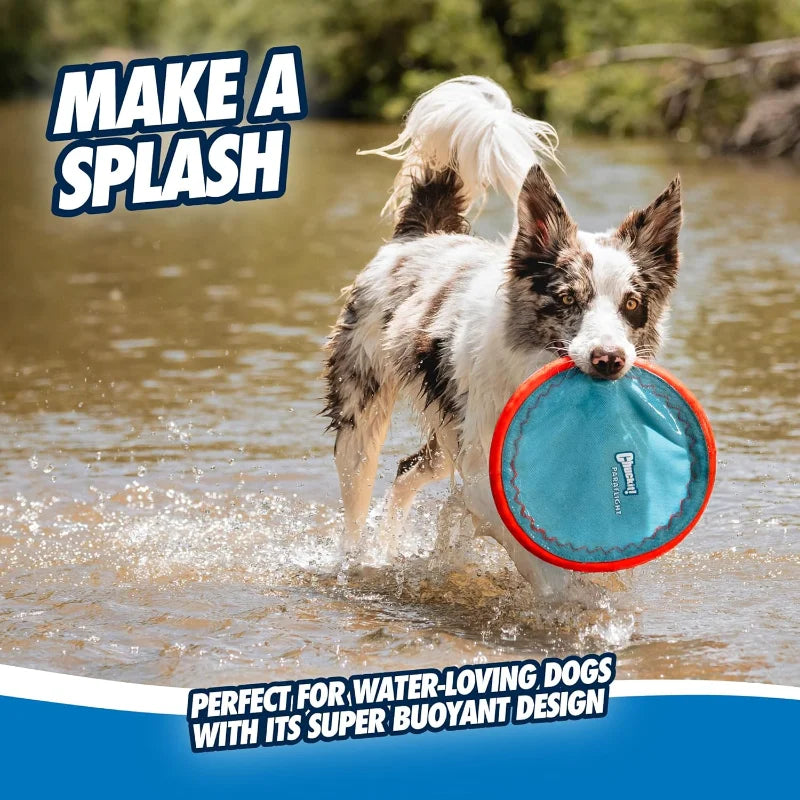 Paraflight Flying Disc Dog Toy Nylon Floatable With Soft Edges