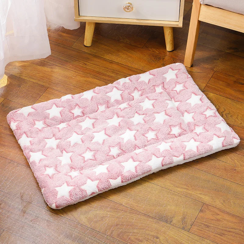 Thick Warm Flannel Cat And Dog Sleeping Cushion
