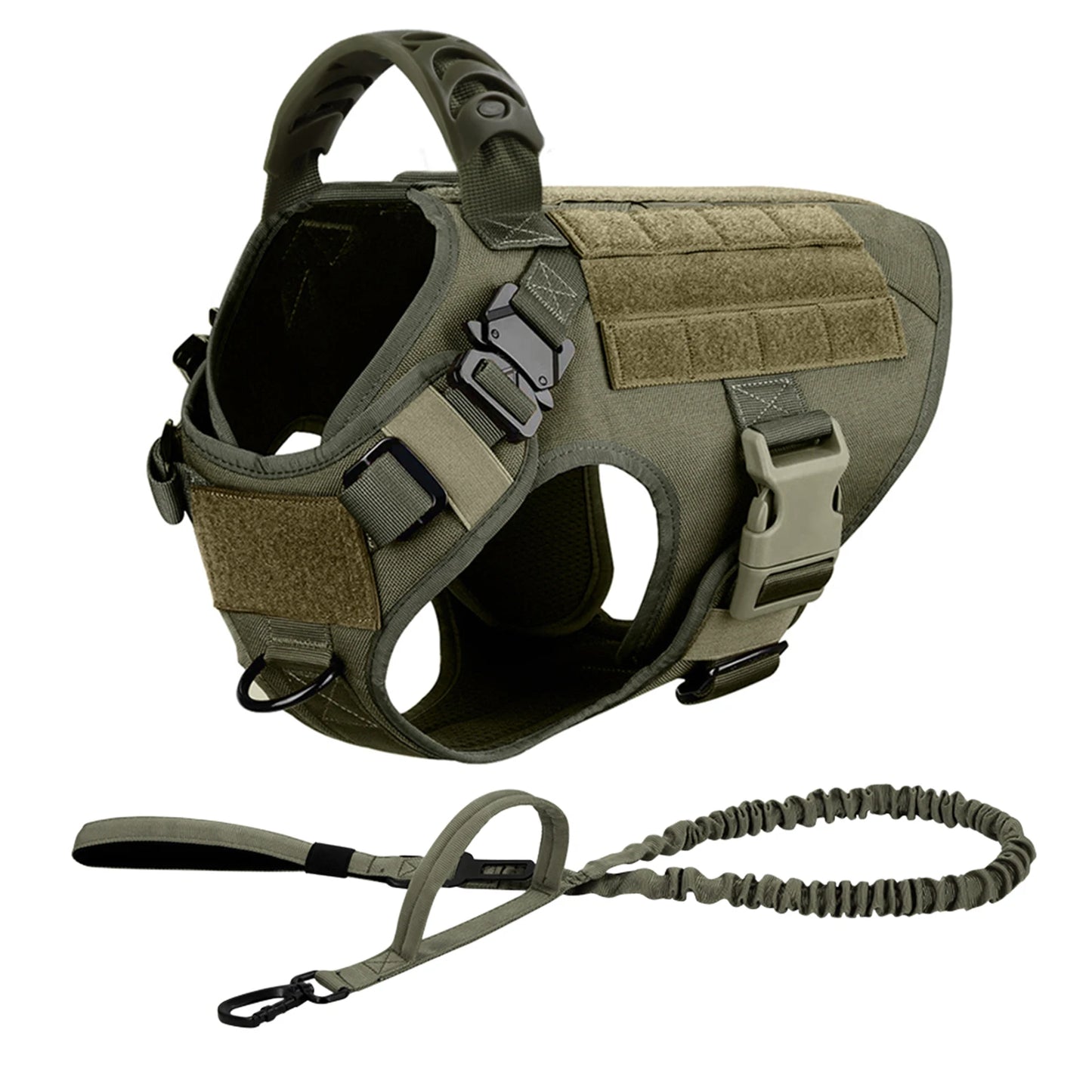 Nylon Large Dog Harness And Leash Set For Training And Walking