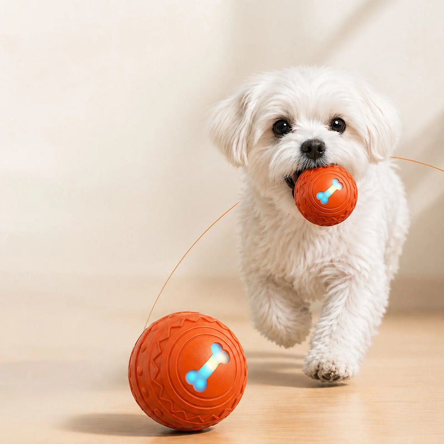 Remote Control Dog Toy Ball Interactive Rolling Ball Auto Moving Dog Toy Multiple Modes Rechargeable Automatic Ball Pet Toy Supplies