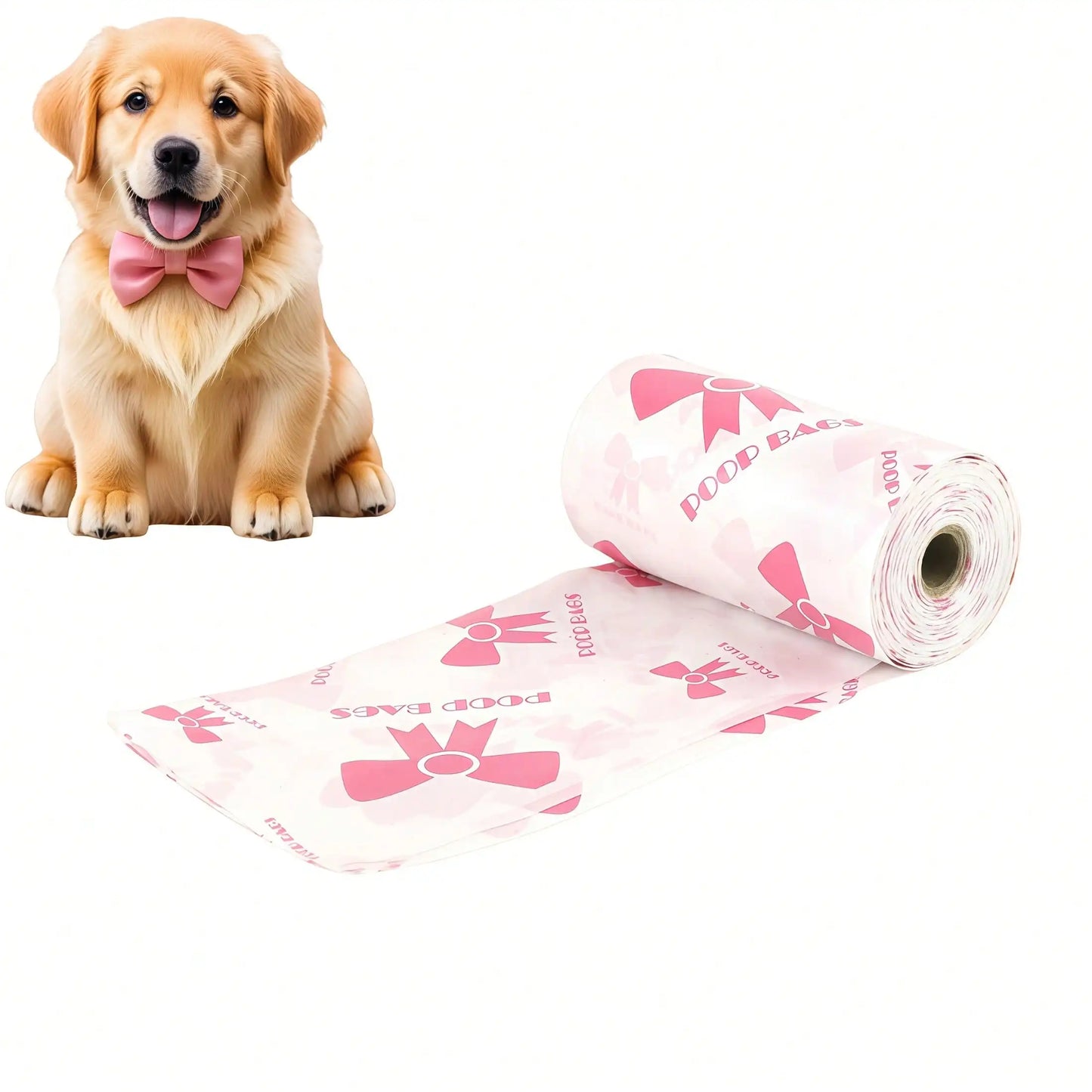 NONEDog Litter Poop Bags 180 Count Super Thick Leak Proof