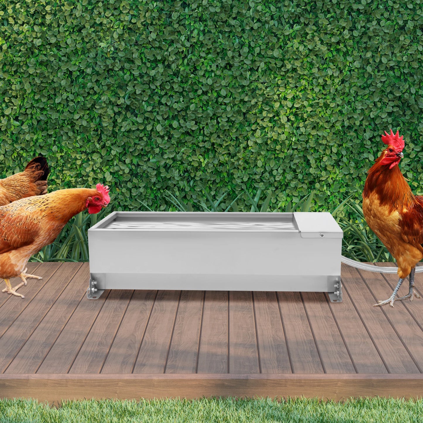 Automatic Livestock Waterer With Float Valve Large Capacity Dog Waterer