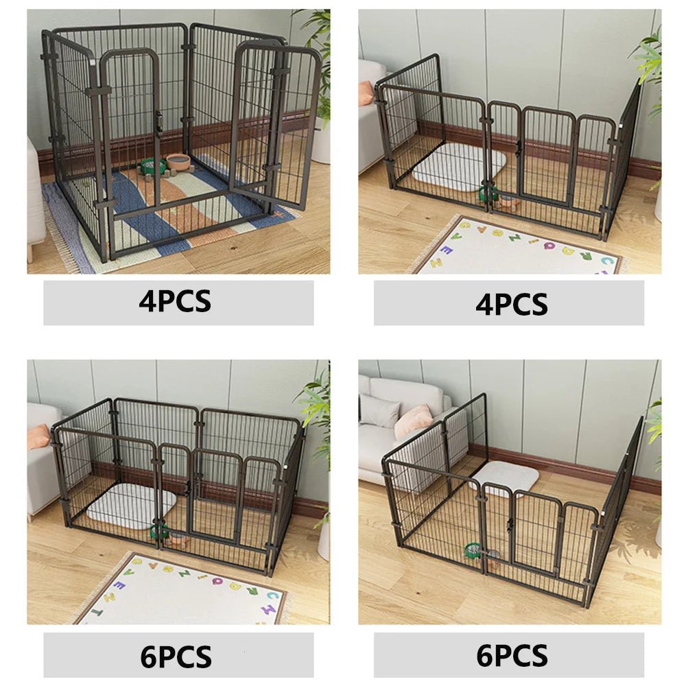 Foldable Dog Fence Playpen For Puppies And Pets Heavy Duty