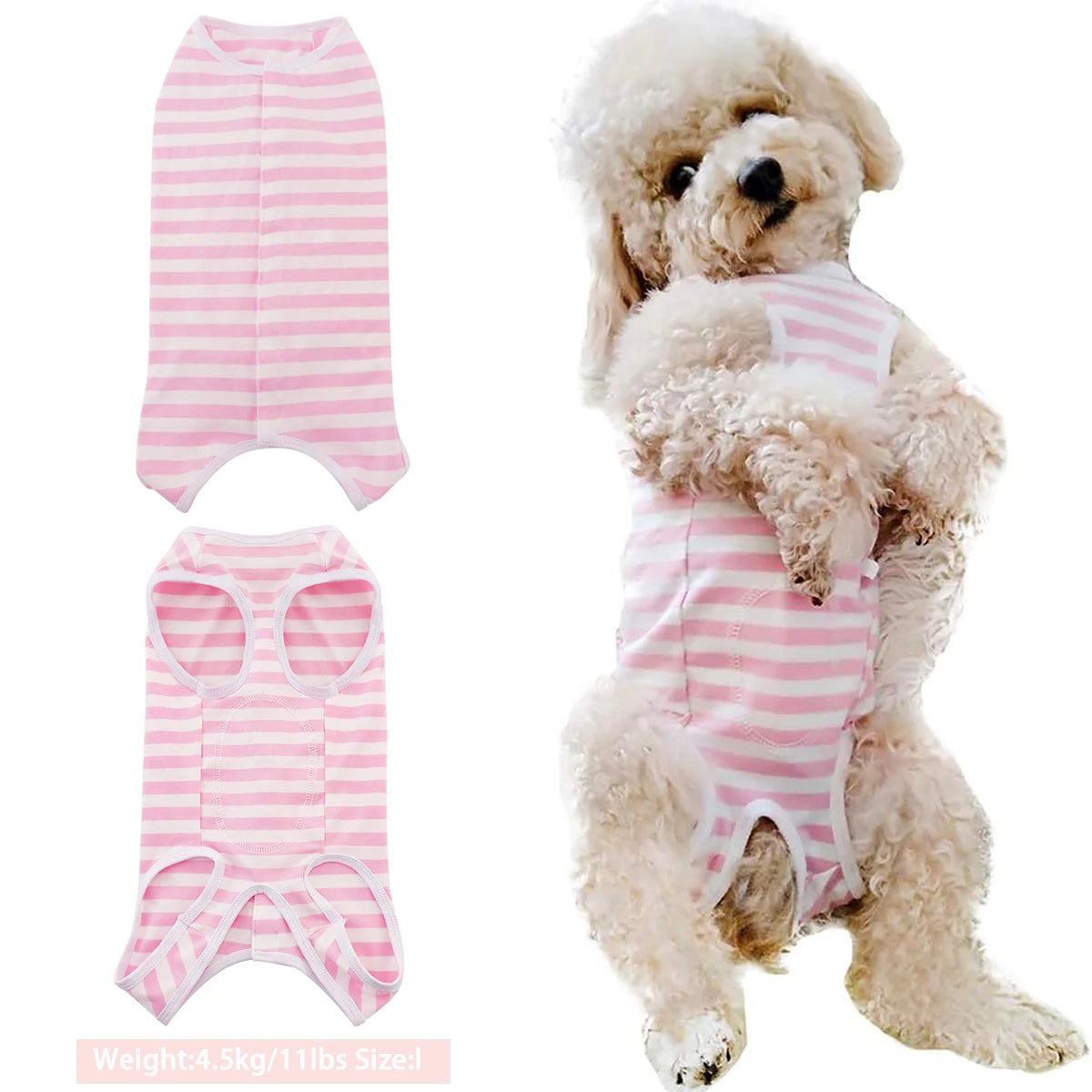 Dog Post Surgery Recovery Suit For Puppy Wound Protection