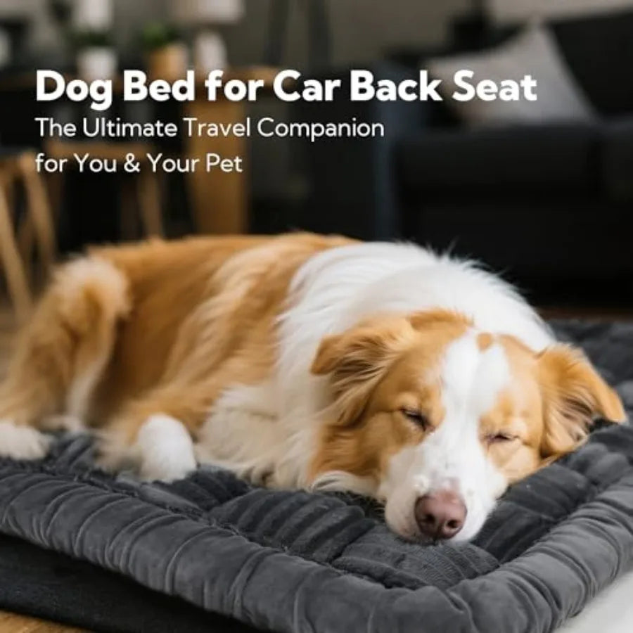 Backseat Pet Bed Mat For Car Non-Slip Dog Seat Cover