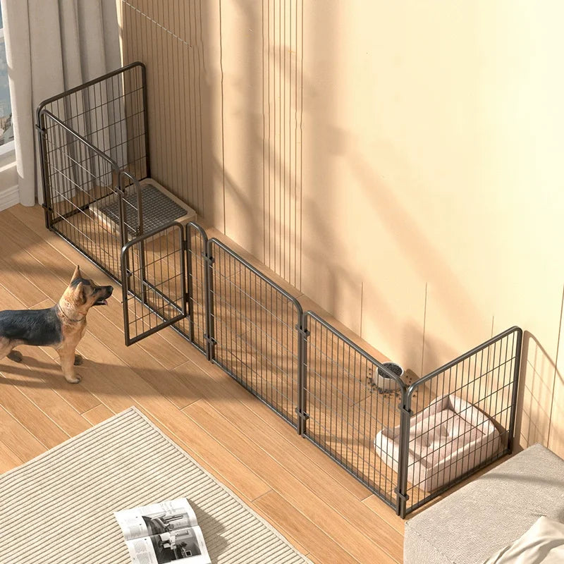 Foldable Dog Fence Playpen For Puppies And Pets Heavy Duty