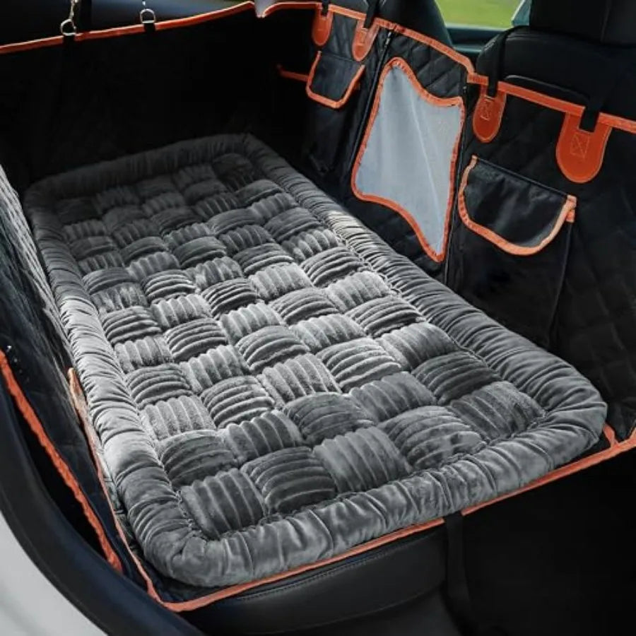 Backseat Pet Bed Mat For Car Non-Slip Dog Seat Cover