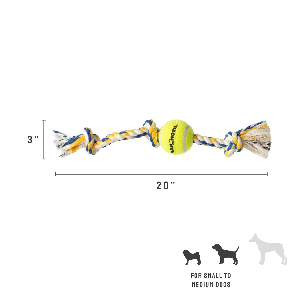 5 Knot Tug Rope Dog Toy For Aggressive Chewers Durable