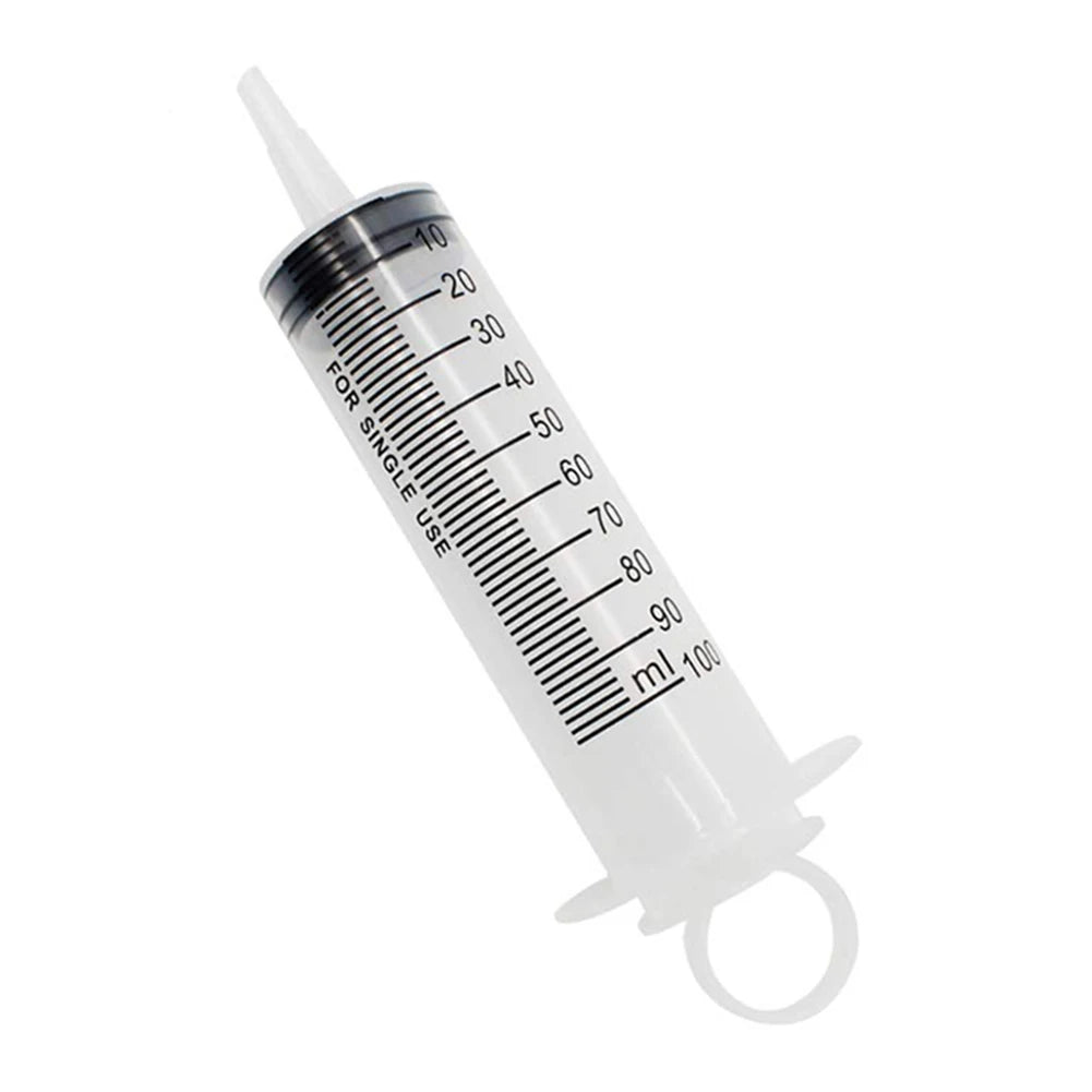 1-20PCS 20/60/100/150ml Plastic Syringe Reusable Pump Measuring Seringue Tube for Pet Feeding Car Liquid Oil Glue Applicator