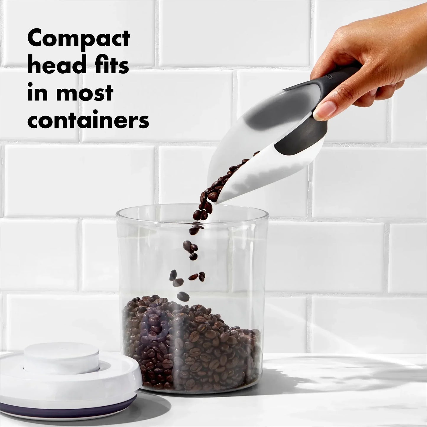 (3 Pack) Flexible Scoop One-Cup Capacity, For Scooping Ice Flour Grains Pet Food, White Kitchen & Pet Supplies
