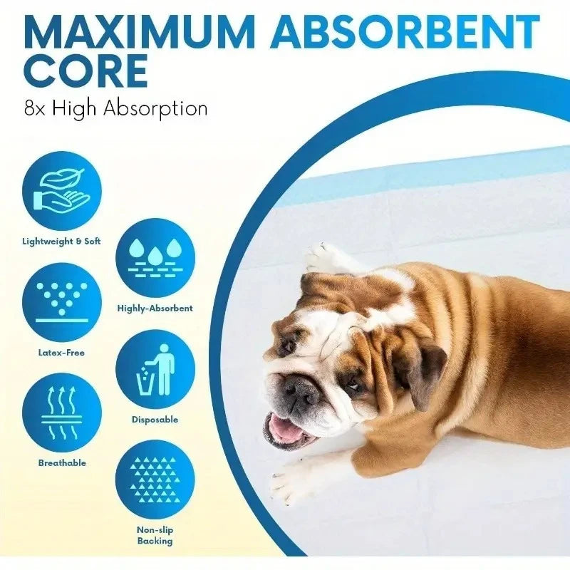 NONEDog Litter Leak Proof Quick Dry Dog Pee Pads For Potty Training