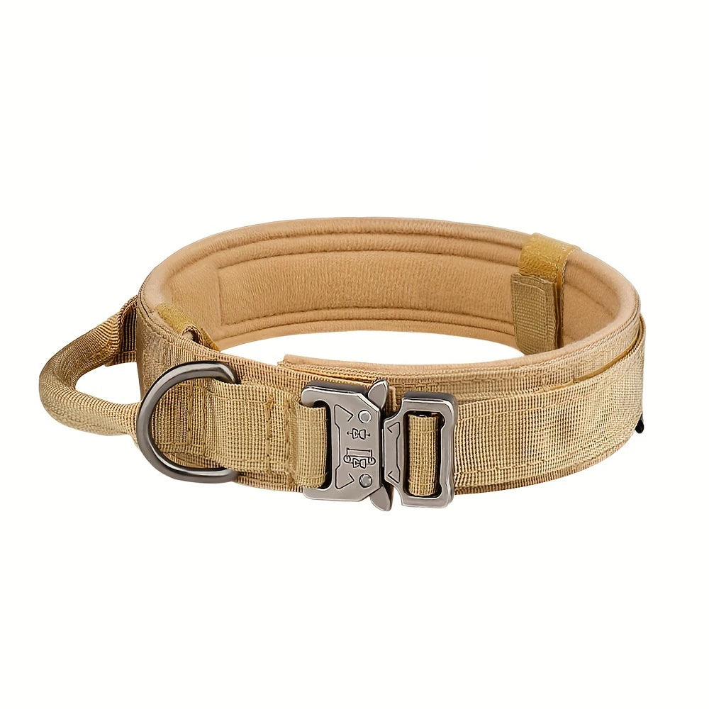 Petravel Dog Training Collar Military Leash With Adjustable Handle