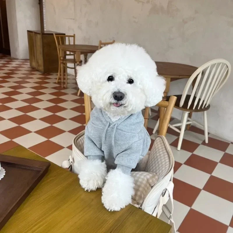 Cotton Letter Hoodie Pet Clothing for Dogs