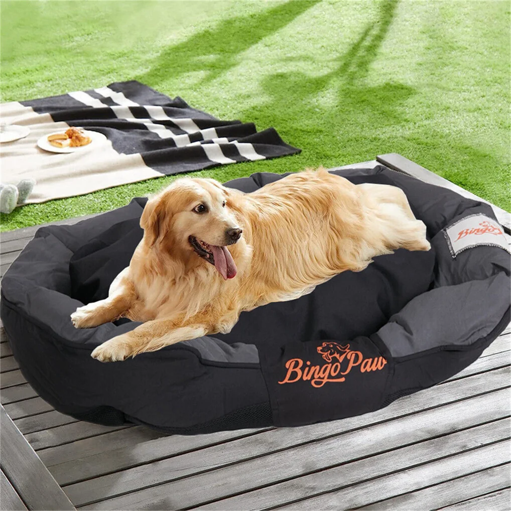 BORWART CN Orthopedic Sofa Dog Bed Waterproof Washable Removable Cushion