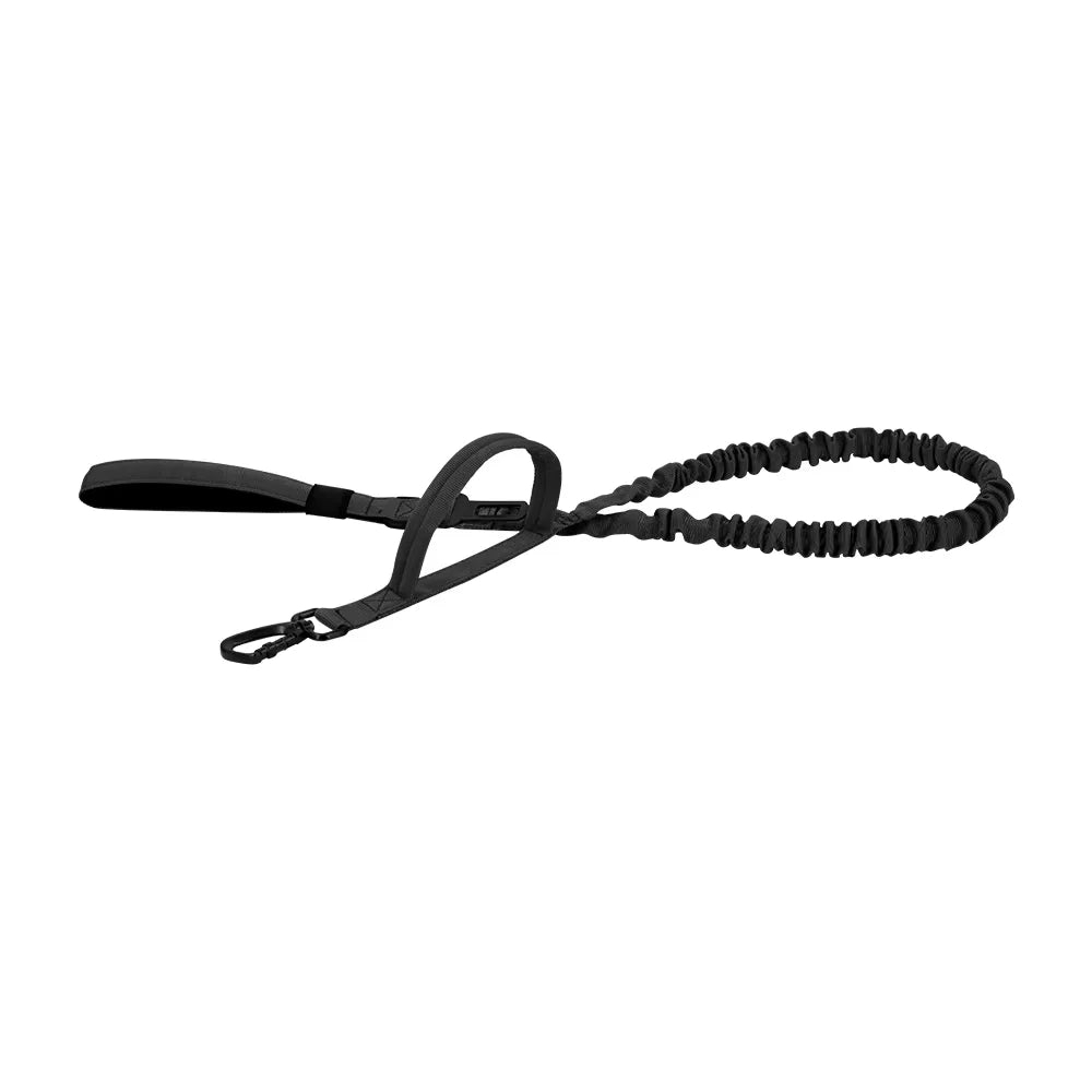 Dog Leash With Adjustable Elastic Rope And Dual Handles