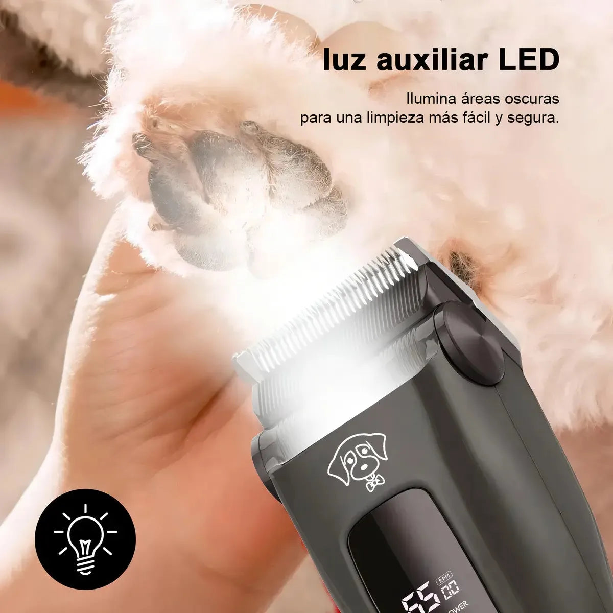 Skin Friendly Lightweight Dog And Cat Grooming Clippers