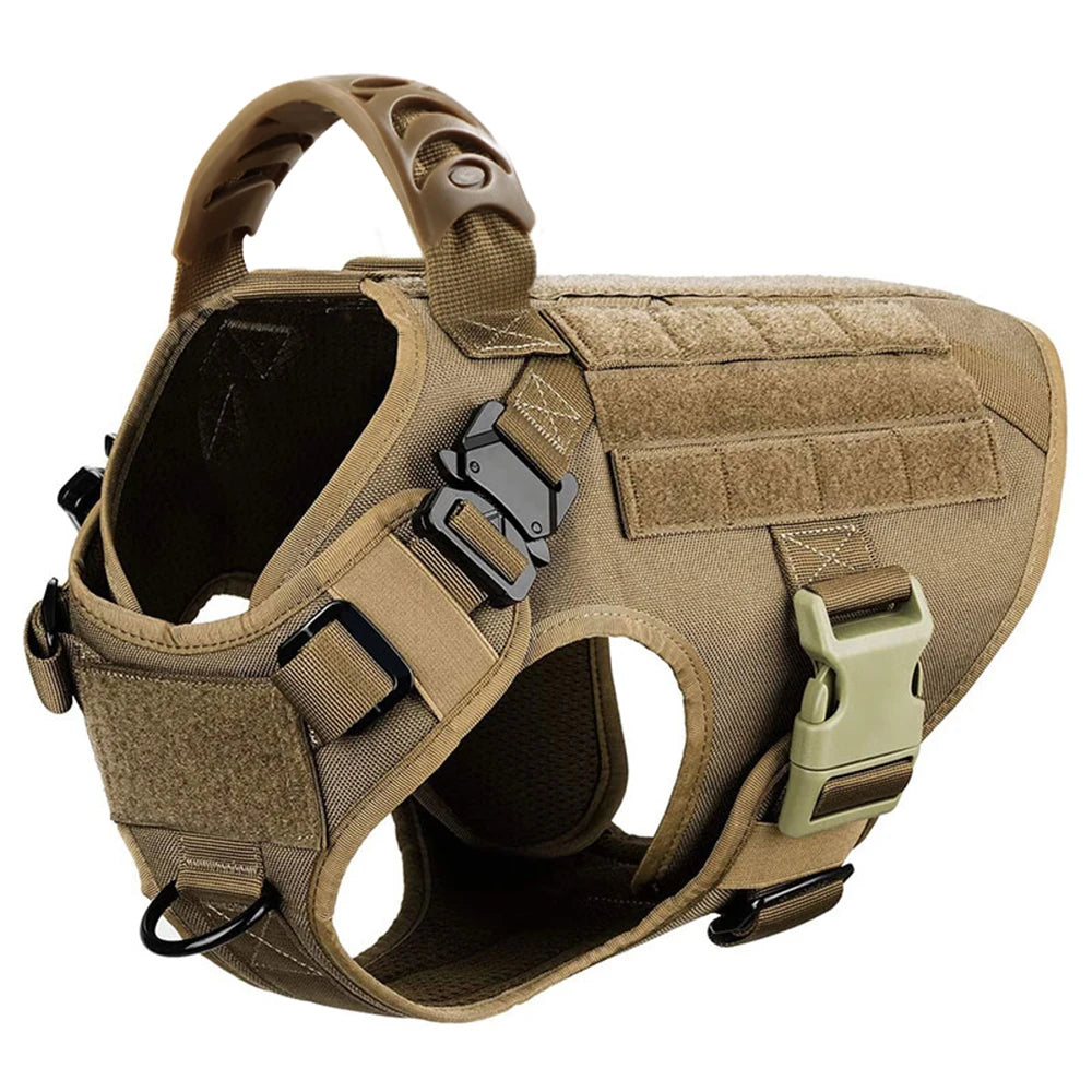 Nylon Large Dog Harness And Leash Set For Training And Walking