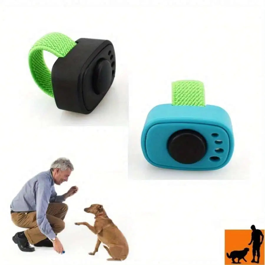 Pet Training Clicker With Elastic Strap ABS Shell For Dog