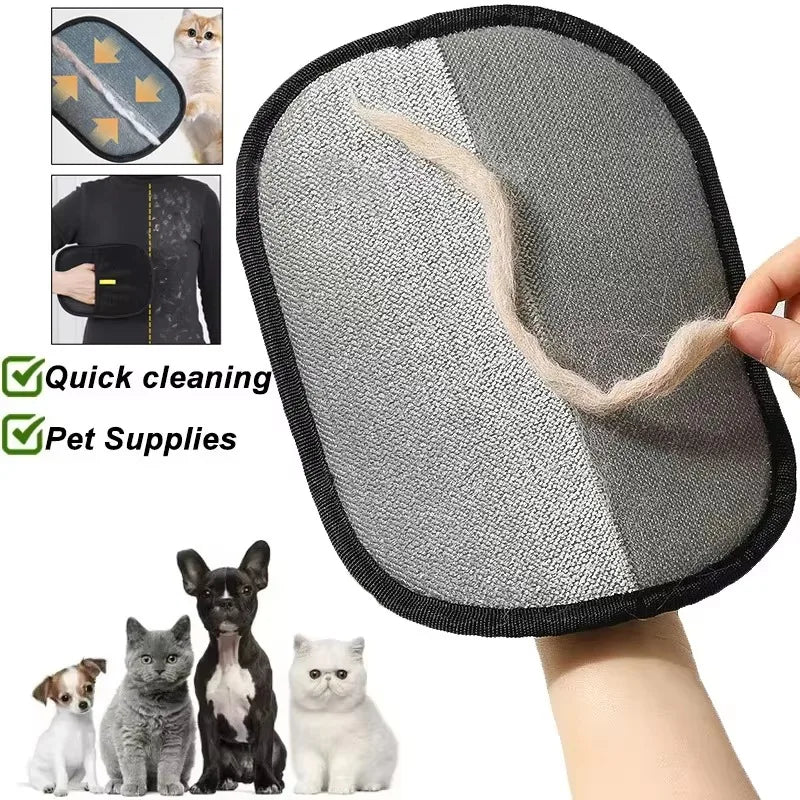 Portable Washable Pet Hair Removal Gloves For Furniture And Clothes