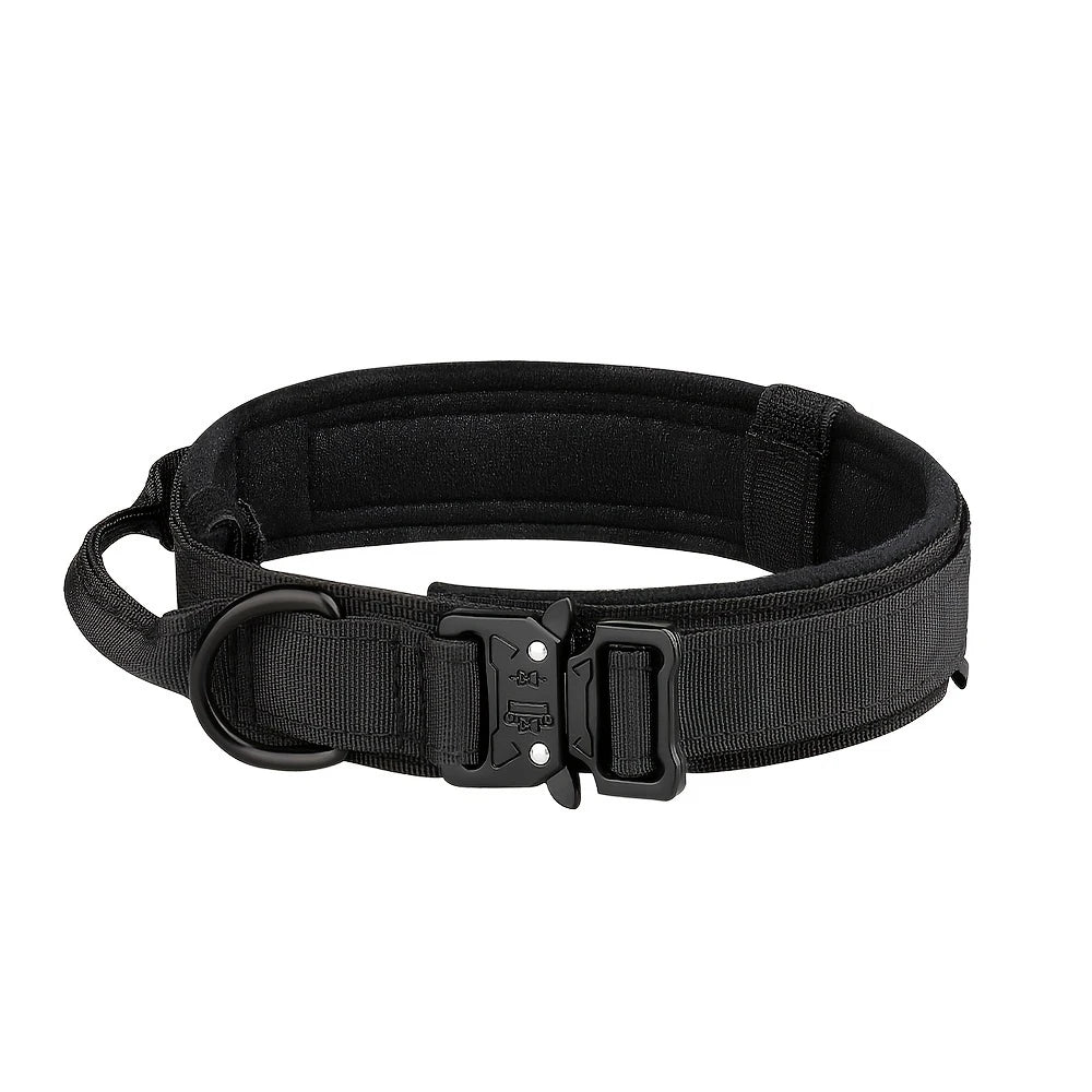Petravel Dog Training Collar Military Leash With Adjustable Handle