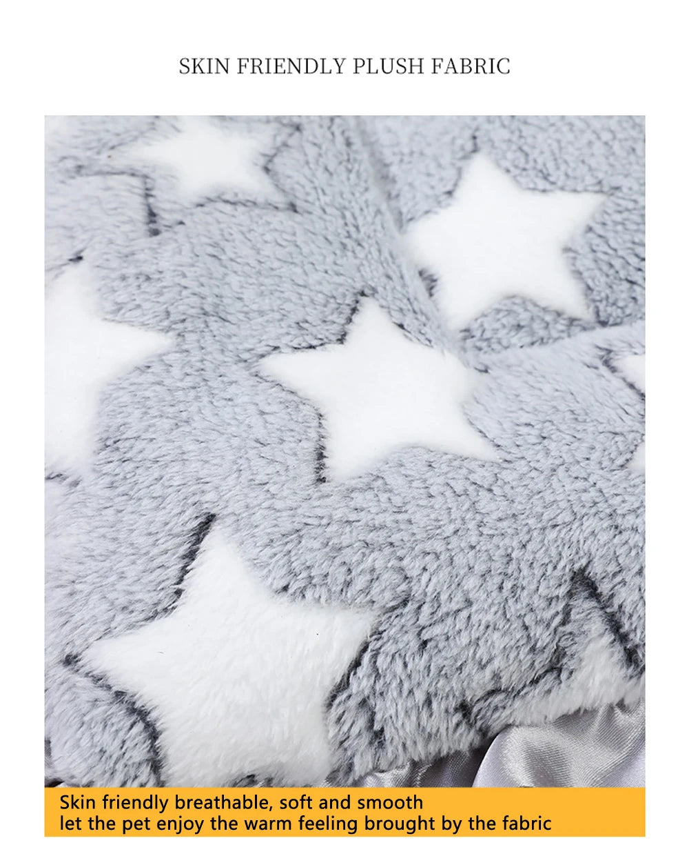 Thick Warm Flannel Cat And Dog Sleeping Cushion