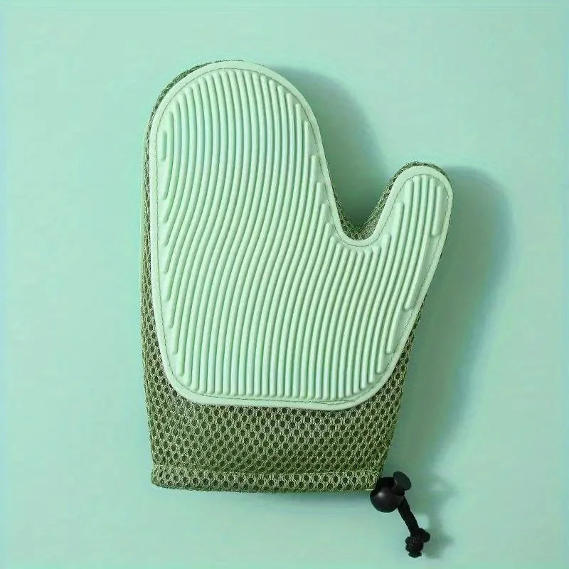2 In Cat Hair Glove For Pet Fur Removal Grooming