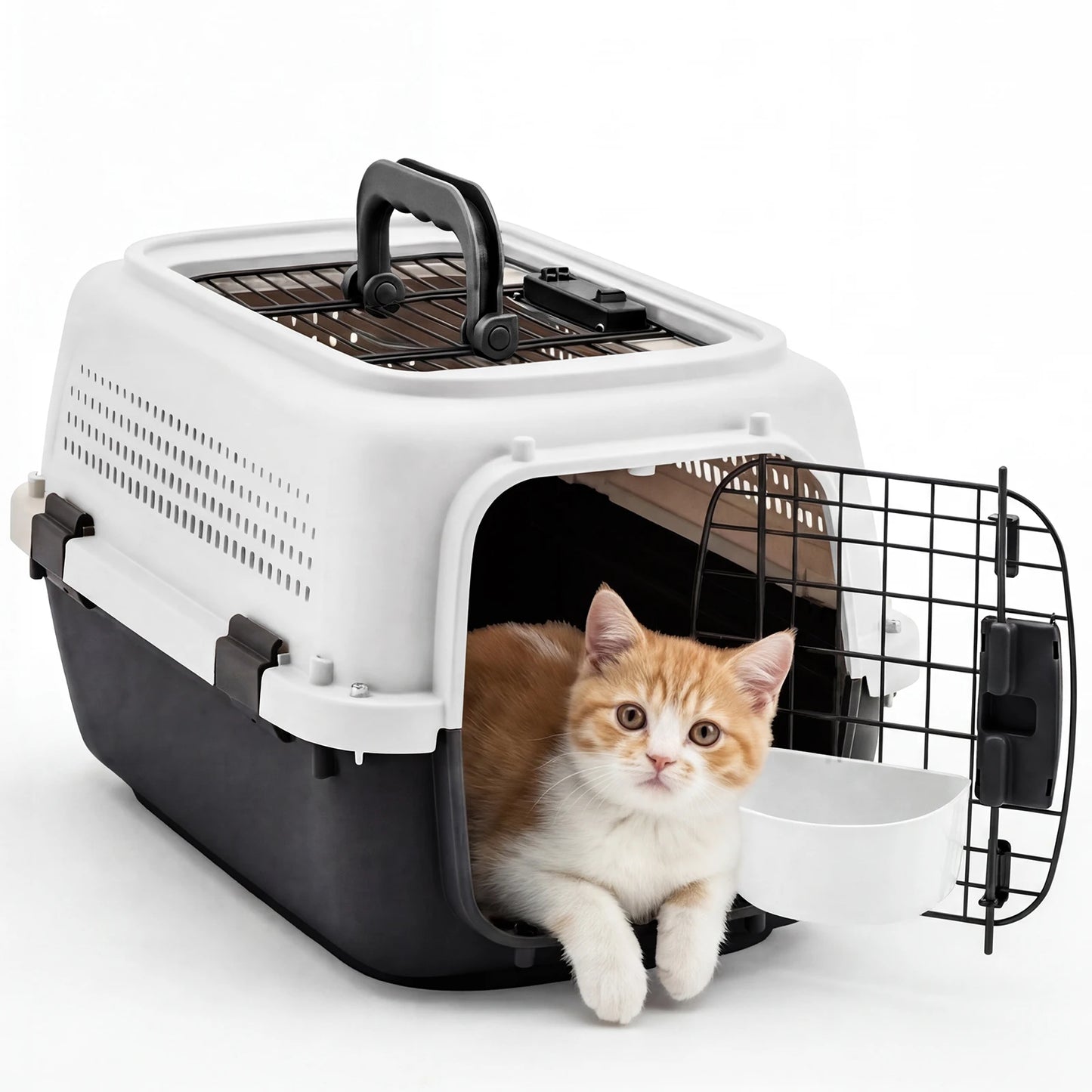 JHK Pet Carrier for Small Dogs Cats Front Top Load