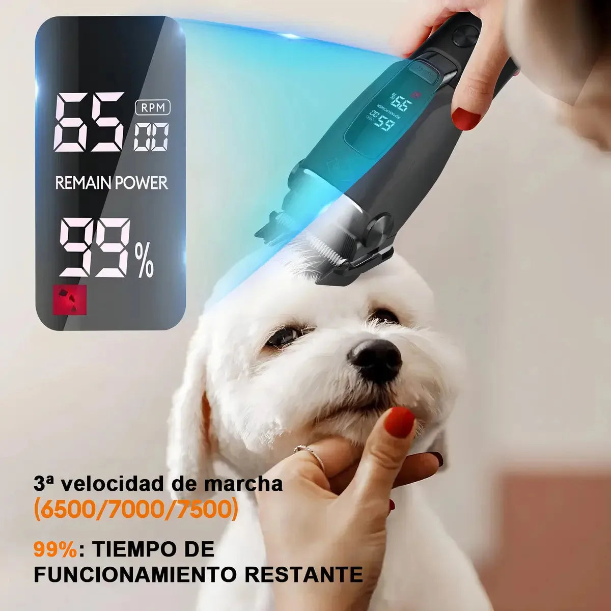 Skin Friendly Lightweight Dog And Cat Grooming Clippers