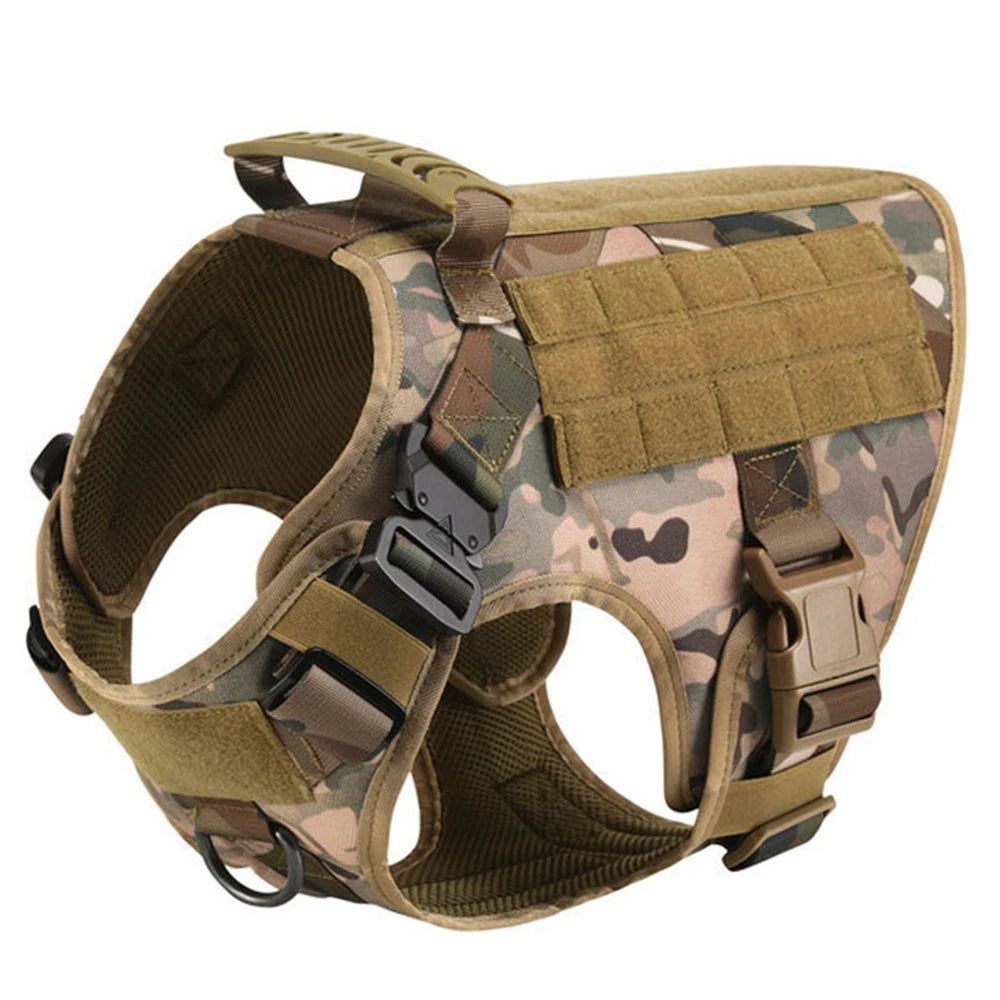 Nylon Large Dog Harness And Leash Set For Training And Walking