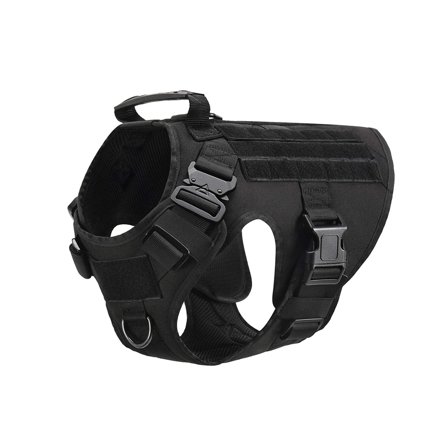 Military Dog Harness Collar Leash Molle Pouches For Medium Large Dogs Pet German Shepherd Training Walking Vest Dog Harnesses