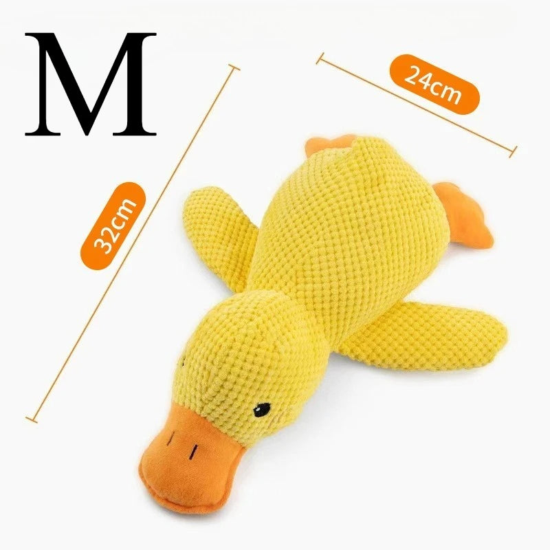 Xmsj Duck Dog Toy Plush Chewing Durable With Sound